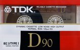 Compact Cassette TDK D 90 "Fake (Сounterfeit)" Type I Normal Worldwide