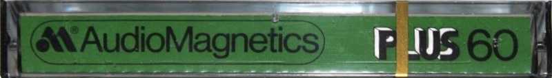 Compact Cassette Audio Magnetics Plus 60 Type I Normal 1979 Europe