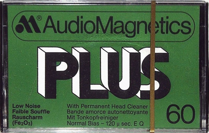 Compact Cassette:  Audio Magnetics - Plus 60