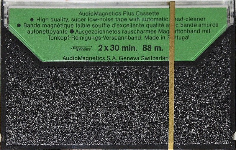 Compact Cassette:  Audio Magnetics - Plus 60