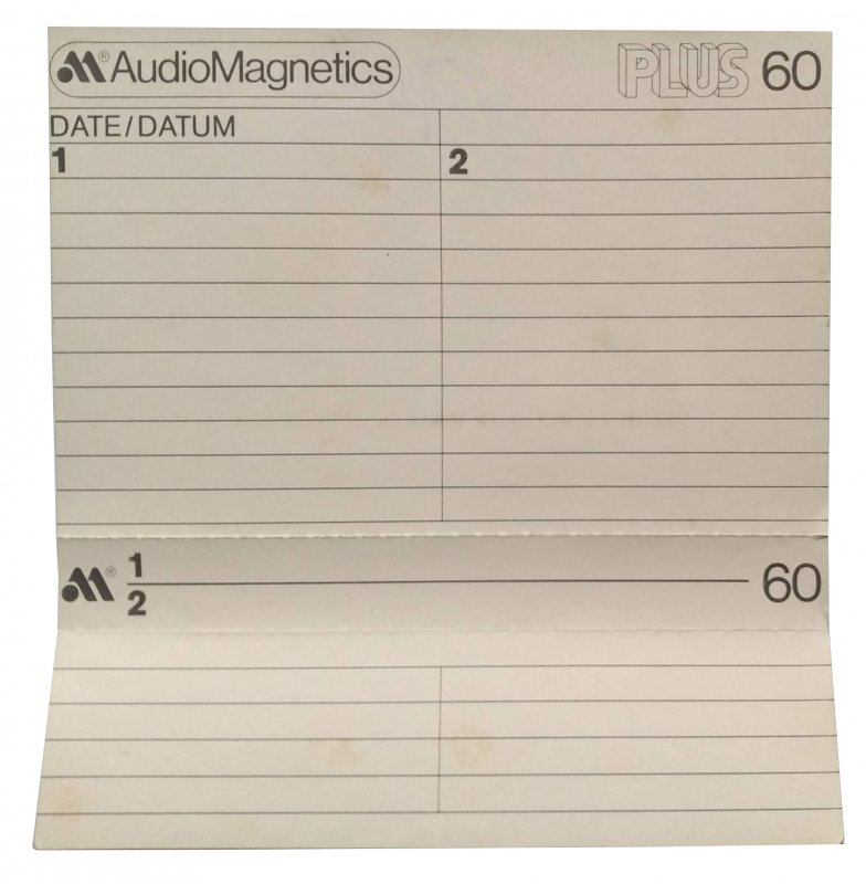 Compact Cassette:  Audio Magnetics - Plus 60