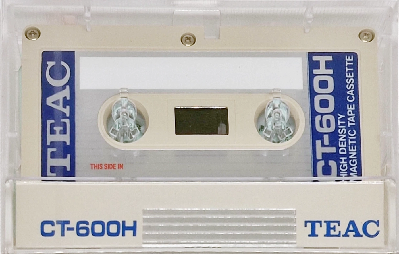 Compact Cassette Teac CT "CT-600H" Computer Cassette 1981 Worldwide