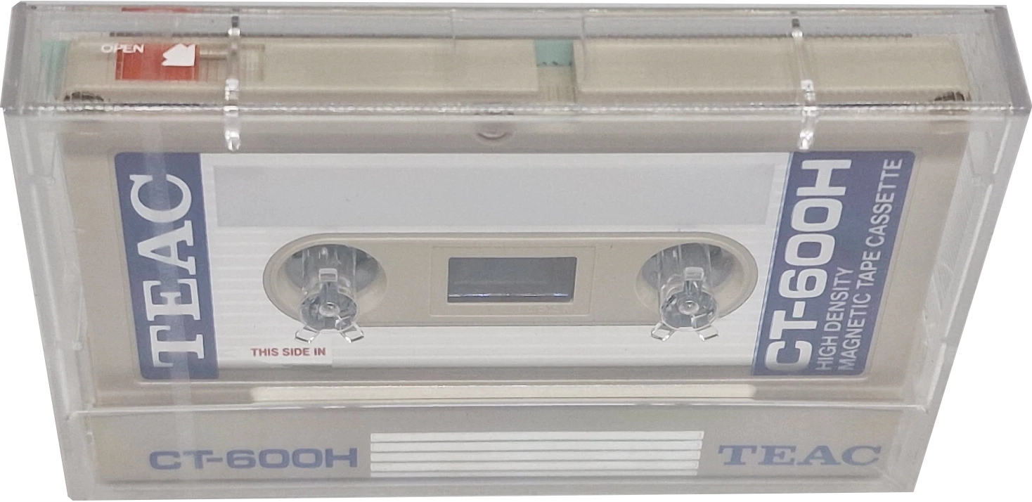 Compact Cassette Teac CT "CT-600H" Computer Cassette 1981 Worldwide