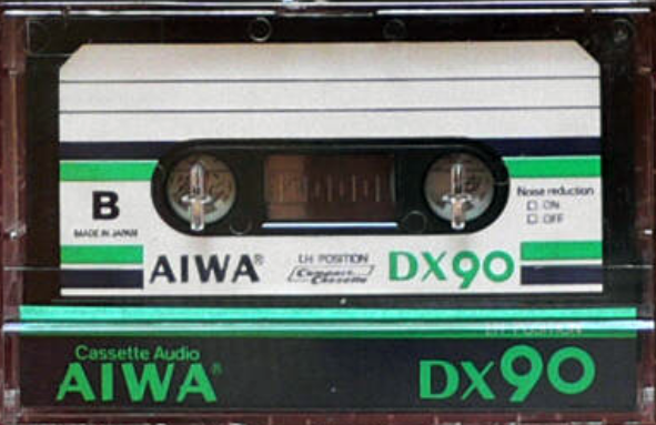 Compact Cassette Aiwa DX 90 Type I Normal 1982 Japan