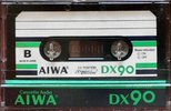Compact Cassette Aiwa DX 90 Type I Normal 1982 Japan