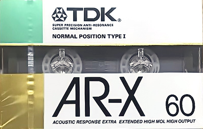 Compact Cassette: TDK  - AR-X 60