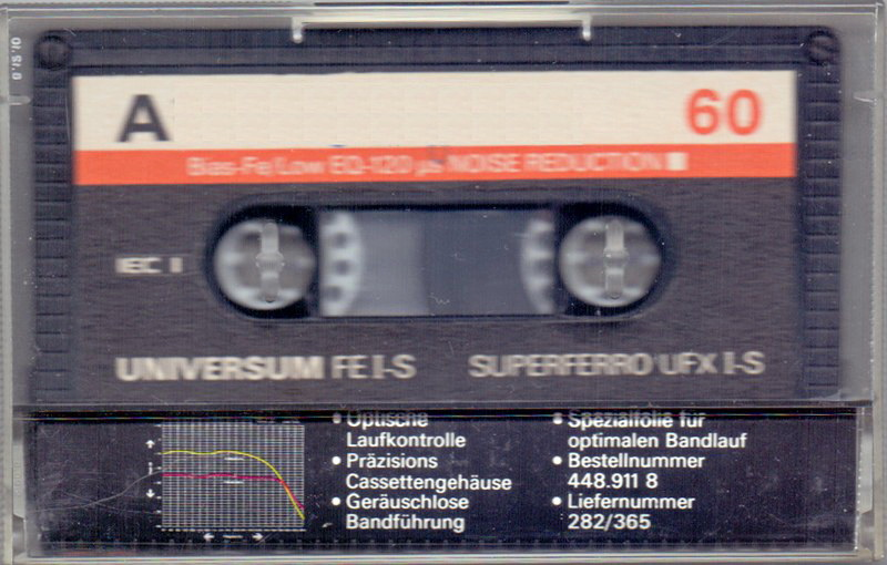 Compact Cassette: ICM Universum - UFX I-S 60