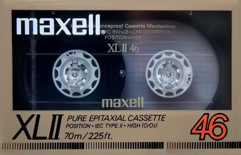 Compact Cassette: Maxell / Hitachi Maxell - XLII 46