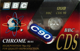 Compact Cassette BBC CDS 90 Type II Chrome 1992 UK