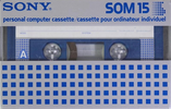 Compact Cassette Sony SOM 15 Computer Cassette 1983 Europe