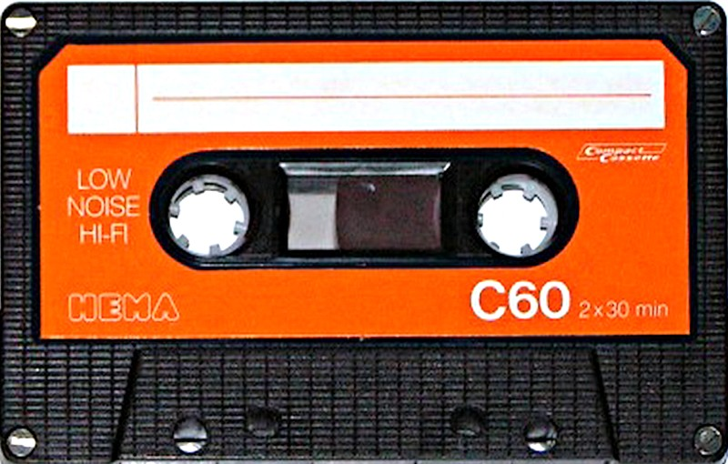 Compact Cassette Hema 60 "Low Noise Hi Fi" Type I Normal 1978 Netherlands