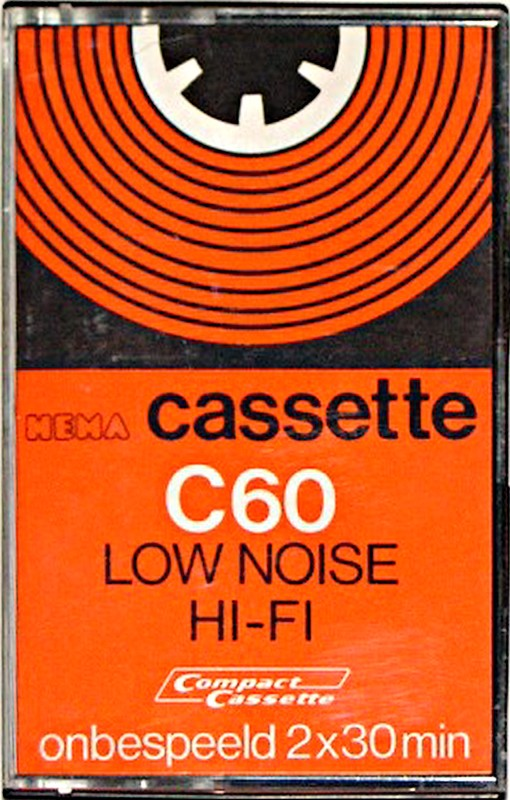 Compact Cassette Hema 60 Type I Normal 1978 Netherlands