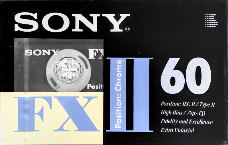 Compact Cassette: Sony  - FX II 60