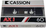 Compact Cassette Cassion AX I 60 Type I Normal 1990 Canada