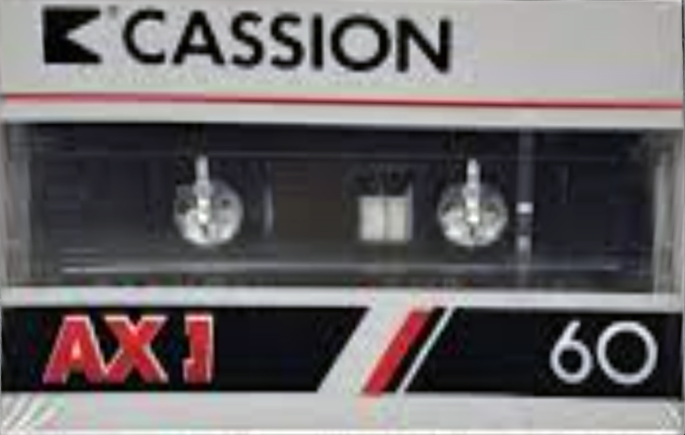Compact Cassette Cassion AX I 60 Type I Normal 1990 Canada