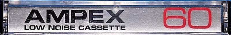 Compact Cassette Ampex 60 Type I Normal 1972 USA