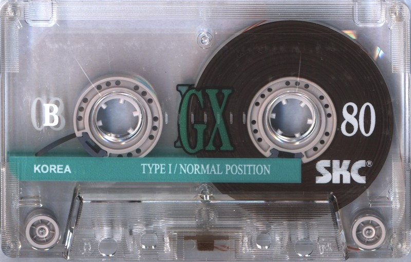 Compact Cassette SKC GX 80 Type I Normal 1999 Europe