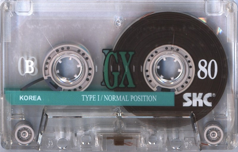 Compact Cassette: Sunkyong Magnetic Limited (SKM) SKC - GX 80