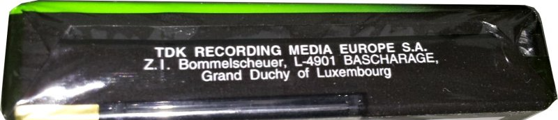 Compact Cassette TDK CDing 2 74 "CDING2-74EC" Type II Chrome 2001 Europe