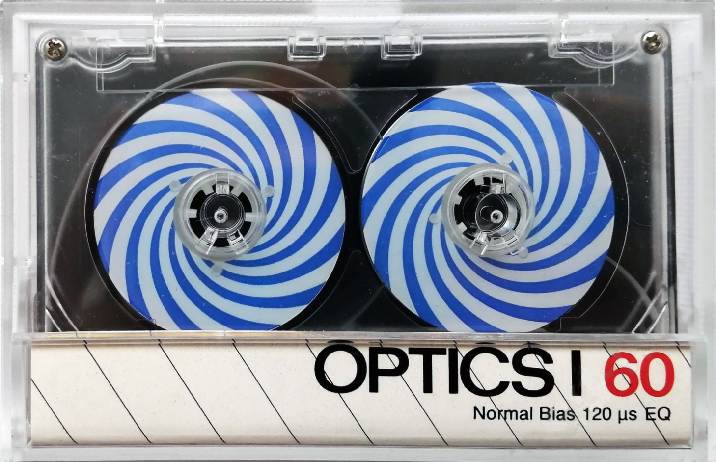 Compact Cassette Reel Cleer Optics I 60 Type I Normal 1984 USA