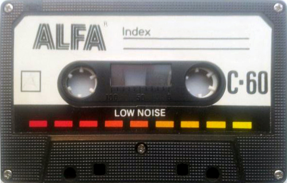 Compact Cassette Alfa 60 Type I Normal 1985 Europe