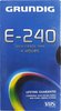 VHS, Video Home System Grundig 240 Type I Normal 2002 Europe