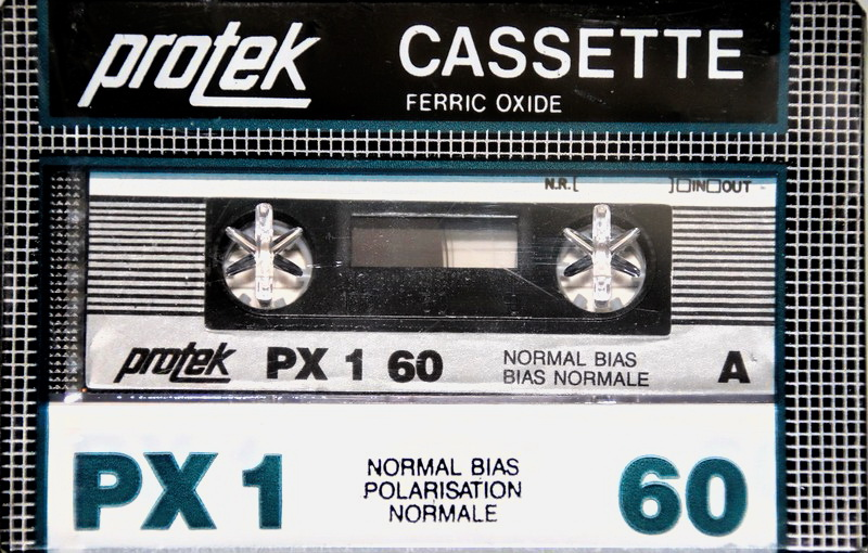 Compact Cassette Protek PX 1 60 "PX 1" Type I Normal Canada