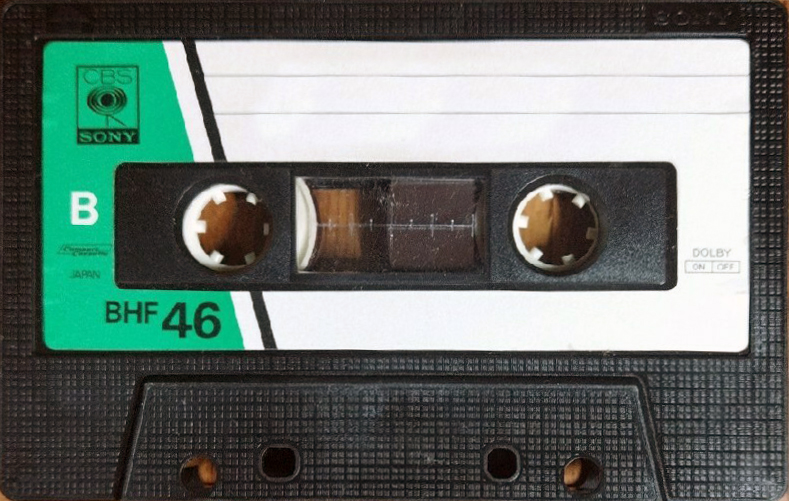 Compact Cassette CBS / Sony BHF 46 Type I Normal 1980 Japan