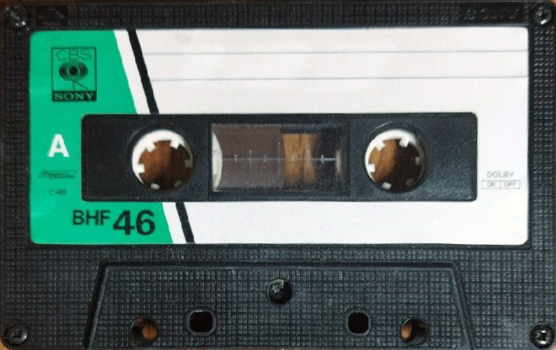 Compact Cassette CBS / Sony BHF 46 Type I Normal 1980 Japan