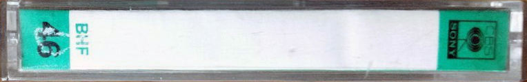 Compact Cassette CBS / Sony BHF 46 Type I Normal 1980 Japan