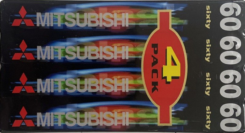 4 pack Mitsubishi 60 Type I Normal 2002 Europe