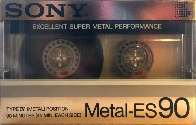 Compact Cassette: Sony  - Metal-ES 90