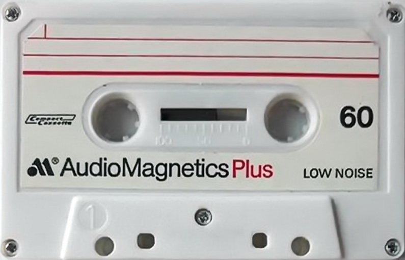 Compact Cassette:  Audio Magnetics - Plus 60