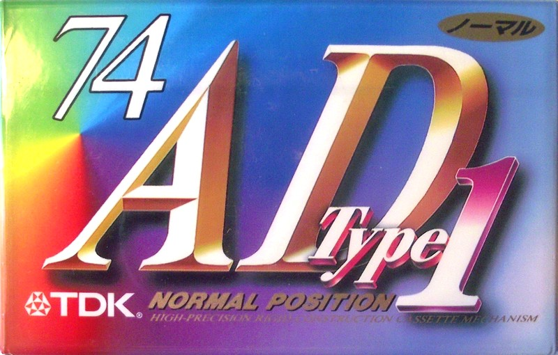 Compact Cassette: TDK  - AD1 74