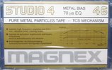 Compact Cassette Magnex Studio 4 46 Type IV Metal 1985 Europe