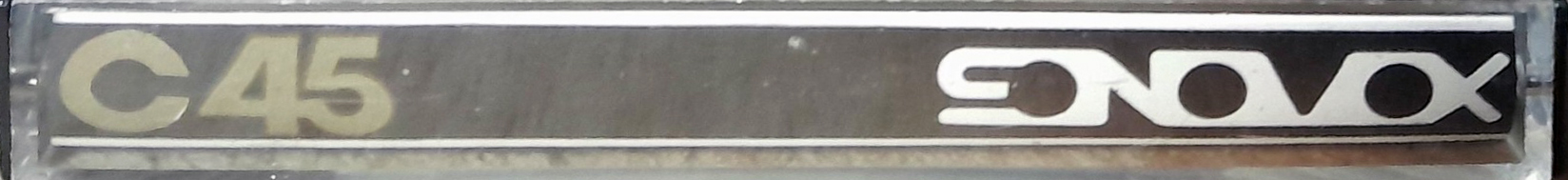 Compact Cassette Sonovox 45 Type I Normal Uruguay