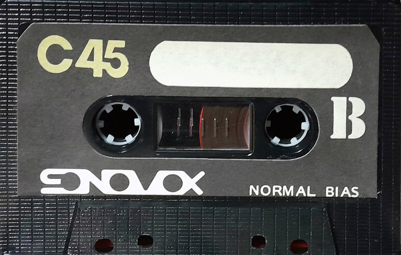 Compact Cassette Sonovox 45 Type I Normal Uruguay