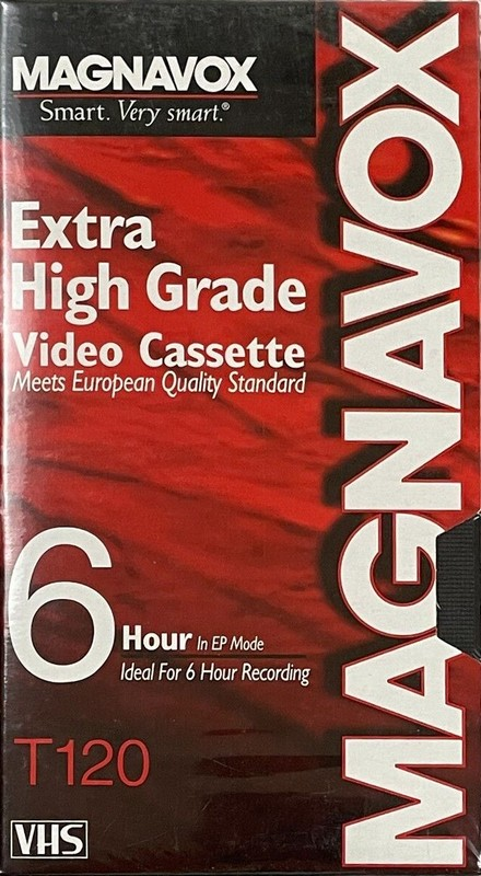 VHS, Video Home System Magnavox 120 Type I Normal USA