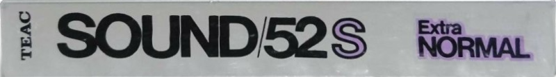 Compact Cassette:  Teac - SOUND 46X 52