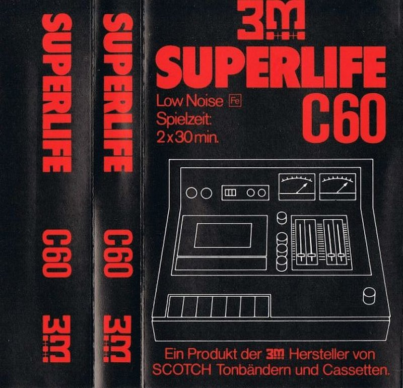 Compact Cassette: 3M  - Superlife 60