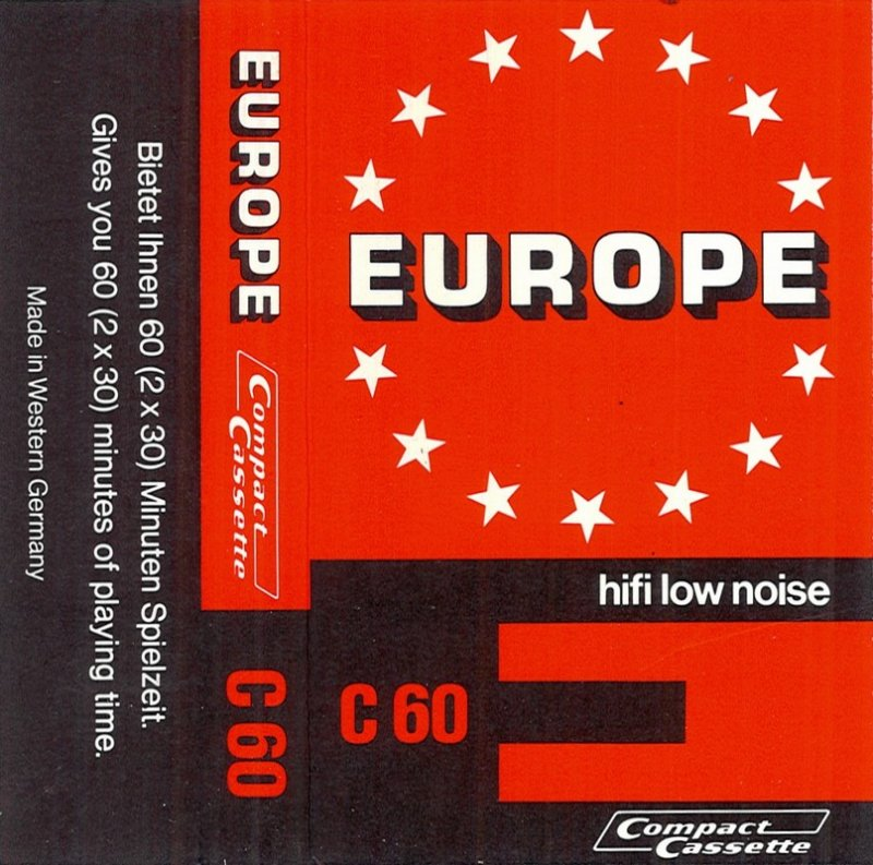 Compact Cassette: Unknown Europe -  60