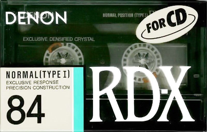 Compact Cassette: Nippon Columbia / Denon Denon - RD-X 84