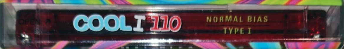 Compact Cassette ICE COOL 110 "Red" Type I Normal 1996 USA