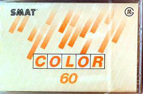 Compact Cassette Smat Color 60 Type I Normal 1986 South Korea