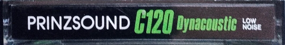 Compact Cassette Prinzsound 120 "Dynacoustic" Type I Normal 1980 Japan