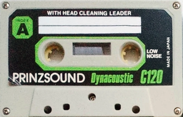 Compact Cassette Prinzsound 120 "Dynacoustic" Type I Normal 1980 Japan