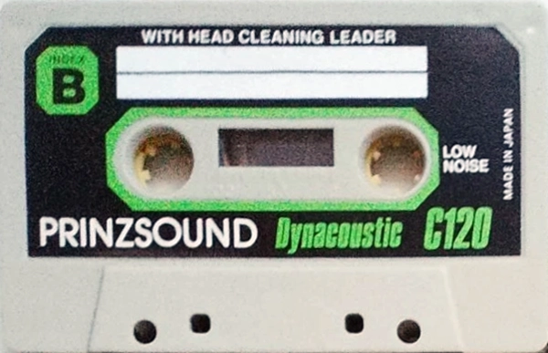 Compact Cassette Prinzsound 120 "Dynacoustic" Type I Normal 1980 Japan