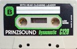 Compact Cassette Prinzsound 120 "Dynacoustic" Type I Normal 1980 Japan