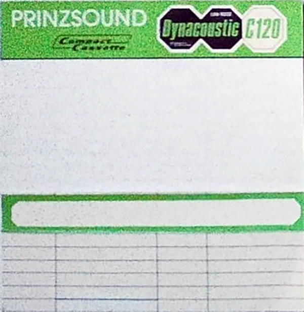 Compact Cassette Prinzsound 120 "Dynacoustic" Type I Normal 1980 Japan