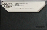 Compact Cassette Osawa MX 46 Type IV Metal 1983 Japan
